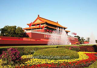 Tiananmen Tower on Festival